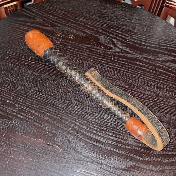 Source Unknown Other - Vintage 1930’s Braided Leather Billy Club. RARE FIND